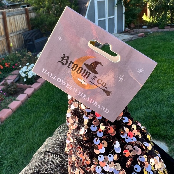 Witch Headband Hat with Sequins - Picture 7 of 11